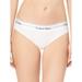 Calvin Klein Women's Modern Cotton Bikini, White, Small