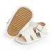 Bobora Baby Summer Shoes Newborn Infant Baby Girls Boys Sandals Shoes Solid Non-slip PU Breathable Toddler Shoes