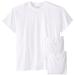 Fruit of the Loom Mens 6Pack White Crew-Neck Undershirts Cotton T-Shirts White, XXX-Large