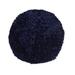 Bella Premium Jersey Shaggy Round Area Rug by Home Weavers Inc in Navy Blue (Size 60" ROUND)