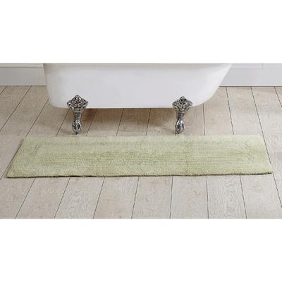 Lux Collections Bath Mat Rug 20" X 60" Runner by Better Trends in Sage