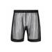 iEFiEL Men's See-through Sleepwear Mesh Loose Lounge Boxer Shorts Nightwear