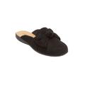 Wide Width Women's The Andrea Mule by Comfortview in Black (Size 10 W)