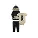 Yoga Sprout Baby Boy Hoodie, Short Sleeve Bodysuit & Pants, 3pc Outfit Set