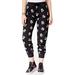 Star Wars Storm Trooper Printed Jogger Pants Women's Junior Fit Girls Jogger Leggings Yoga Pants Black & White Jogger(Medium)