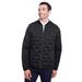 Men's Loft Pioneer Hybrid Bomber Jacket - BLK/ BLK/ CARBN - M