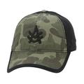 A. KURTZ Chase Camo Visor Aflex Hat Black