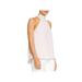 Halston Womens Tie-Neck Sleeveless Halter Top