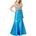 Say Yes To The Prom Womens Beaded Gown Dress