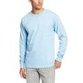 Men's Hanes Beefy Long-Sleeve T (Pack of 2) 2 Light Blue