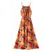 New Beach Dress Super Fairy Beach Holiday Floral Sling Long Dress Women Fashion Mini Clothes