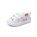 Avamo Boys Girls Cat Print Shoes Slip On Comfort Shoes Athletic Sneakers Soft