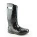 Bogs Women's Classic Rainboot Black Mid-Calf Rubber Rain Boot - 6M