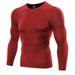 Oaktree-Mens compression Shirts Long Sleeve Compression Shirts, Athletic Base Layer Top, Gear Running T-Shirt Under Base Layer Top Tights Sports T-shirts