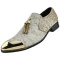 Amali Mens Casual Designer Smoking Slip on Slipper Velvet Loafer Shoes Taupe Size 15