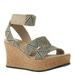 MADELINE GIRL Women's Swole Wedge Sandals