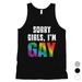 LGBT Sorry Girls Gay Rainbow Mens Tank Top Christmas Gift