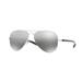 Ray-Ban 0RB8317CH Full Rim Pilot Unisex Sunglasses - Size 58 (Grey Mir Grey Gradient Polar)