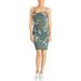 Rachel Rachel Roy Womens Lourdes Floral Print Twist Back Mini Dress