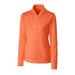 cutter & buck women's shoreline half zip, hunter heather - xxl