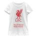 Girl's Liverpool Football Club Bird Logo Never Walk Alone Graphic Tee