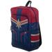 Marvel Captain Marvel Padded Strap Backpack Laptop Bookbag Daypack School Bag, Zipper closure By Visit the Bioworld Store