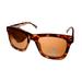 Converse Tortoise Mens Sunglass Soft Square Plastic Brown Lens H071