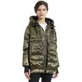 Orolay Women's Thickened Metal Color Puffer Down Jacket YRF092N