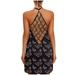 MIARHB Tiered Maxi Skirt Women Dress Womens Sunflower Print O-Neck Sleeveless Blouse Vest Tank Dress