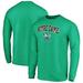 Notre Dame Fighting Irish Fanatics Branded Youth Leprechaun Campus Long Sleeve T-Shirt - Green