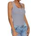 ClodeEU Fashion Women Solid Sleeveless V-Neck Button Casual tops T-Shirt Blouse