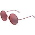 Elie Saab Pink Round Ladies Sunglasses ES 004/S 0LHF 3A 56