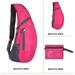 Men Chest Bag Pack Travel Sport Shoulder Sling Backpack Cross Body Outdoor