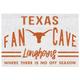 Texas Longhorns 24'' x 34'' Fan Cave Wood Sign