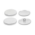 Dritz 1-1/8" Craft Cover Buttons & Tools, 48 Sets, Nickel | 1.8 H x 4.8 W x 6.8 D in | Wayfair BK111