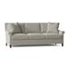 Fairfield Chair Libby Langdon 85.5" Flared Arm Sofa w/ Reversible Cushions, Polyester in Gray/Brown | 35 H x 85.5 W x 39.5 D in | Wayfair