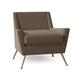 Armchair - Fairfield Chair Rivoli 32" W Tufted Armchair Polyester/Fabric/Other Performance Fabrics in Yellow/Brown | 30.5 H x 32 W x 33 D in | Wayfair