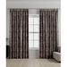 McalisterTextiles Damask Blackout Thermal Rod Pocket Curtain Panels Polyester in Black/Brown | 54 H in | Wayfair U12K29C17I117015