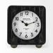 August Grove® Analog Metal Quartz Tabletop Clock Metal in Black | 8.75 H x 2.75 W x 8 D in | Wayfair E938FBCE9C3B42C3A000F5DCC3FE56FE