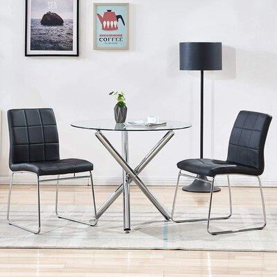 Ivy Bronx Modern Round Dining Table Set, Wayfair Round Kitchen Table And Chairs Set