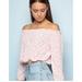 Brandy Melville Tops | Brandy Melville Maura Pink Floral Top | Color: Pink/Red | Size: S