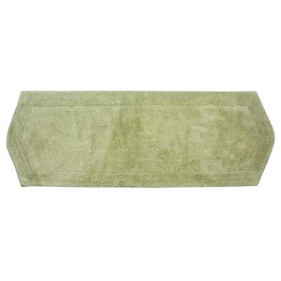 Waterford Bath Rug Collection by Home Weavers Inc in Green (Size 22" X 60")