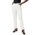 Plus Size Women's True Fit Stretch Denim Straight Leg Jean by Jessica London in White (Size 18) Jeans