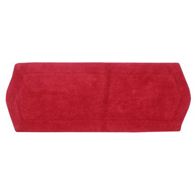 Waterford Bath Rug Collection by Home Weavers Inc in Red (Size 22" X 60")