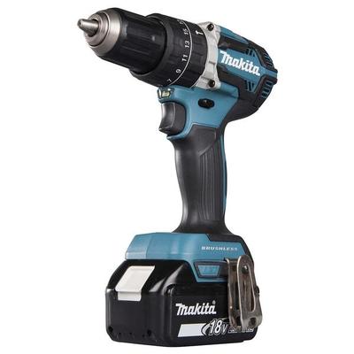 makita Akku-Schlagbohrschrauber »DHP484RTJ« 18 V türkis, 7.9x26.1x18.2 cm