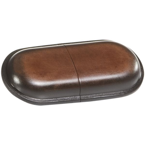 MIKA Brillen-Stecketui klein braun braun, 16x3 cm Image