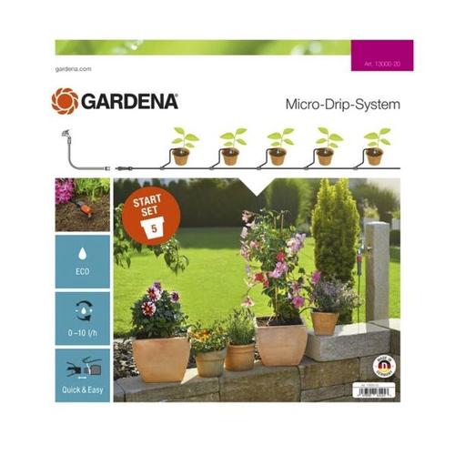 Micro-Drip-System Start Set Pflanztöpfe S, GARDENA
