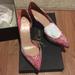 J. Crew Shoes | Brand New Paisley Printed Colette Pump From J Crew | Color: Pink | Size: 6