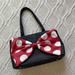 Disney Bags | Disney Minnie Mouse Bow Purse | Color: Black/Red | Size: Os