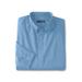 Men's Big & Tall KS Signature Wrinkle-Free Long-Sleeve Button-Down Collar Dress Shirt by KS Signature in Sky Blue (Size 17 39/0)